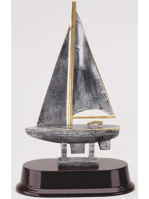 Resin Sailboat Trophy