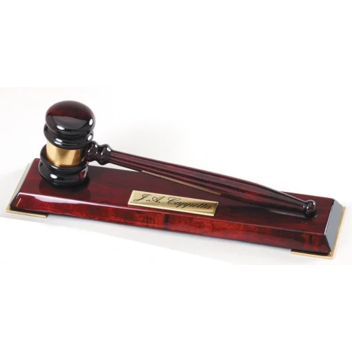 Rosewood Gavel with Base