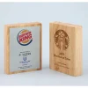 Rubber Wood Block Plaque