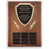 Shield Wreath Perpetual Plaque