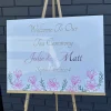 Tea Ceremony Welcome Sign