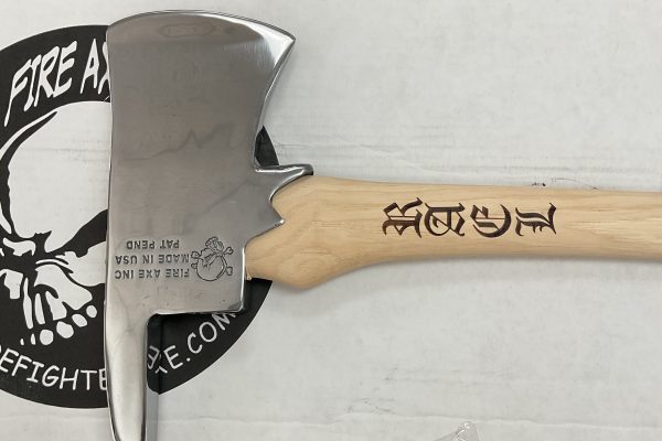 Custom Axe Engraving