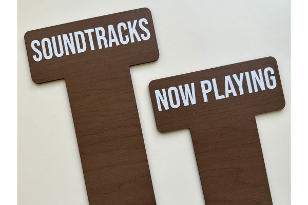 custom vinyl record sign